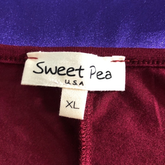 💥Sweet Pea Bat Sleeves with Slit Dress - Picture 7 of 8